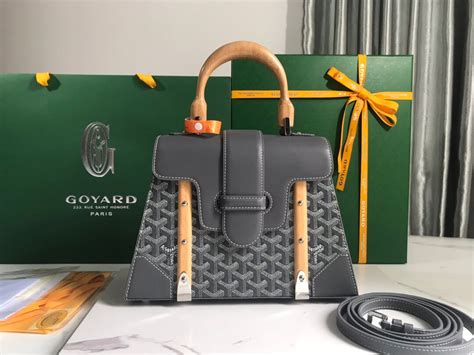 grey goyard saigon|goyard saigon pm bag price.